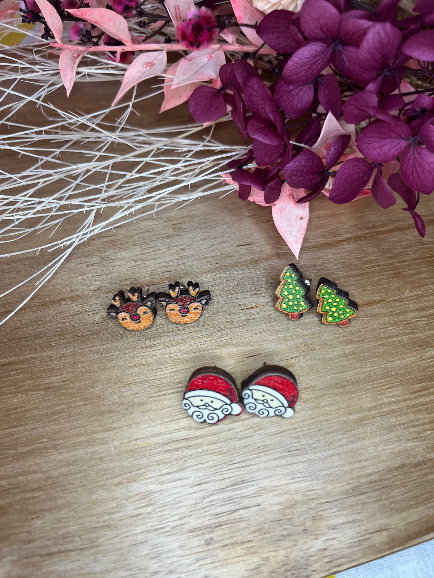 Mini Christmas Studs